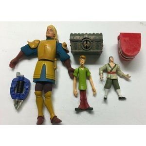 Kids Meal Toys 6 McDonald Burger King Mulan King Phobus Shaggy Beetleborgs Lot